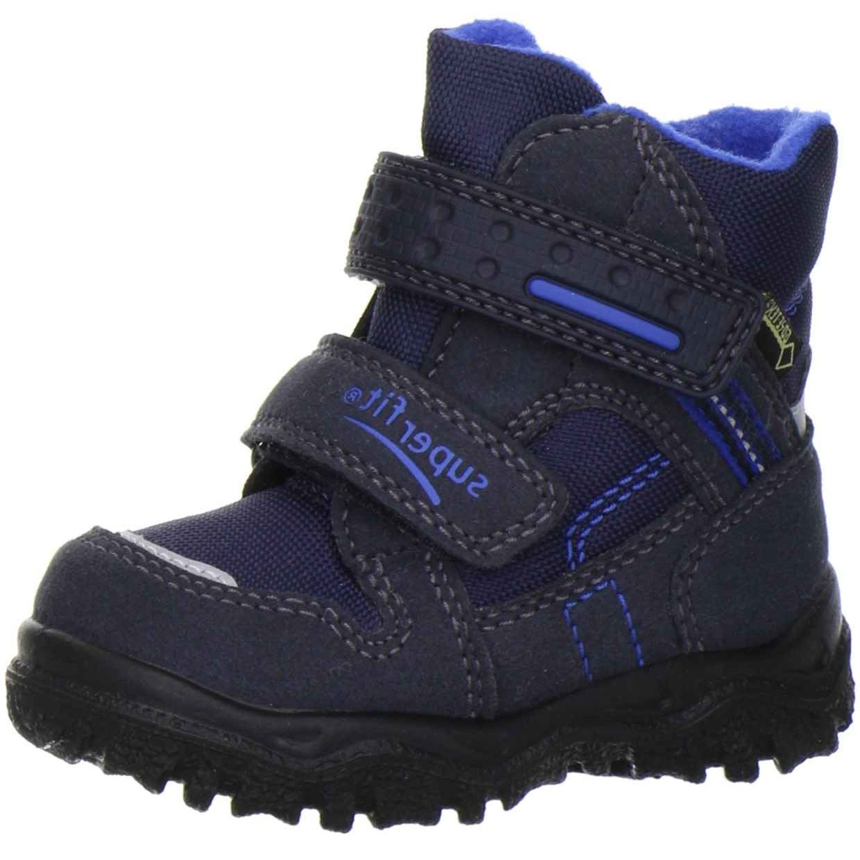 SuperFit Süet-Tekstil Goretex Çizme Koyu Mavi