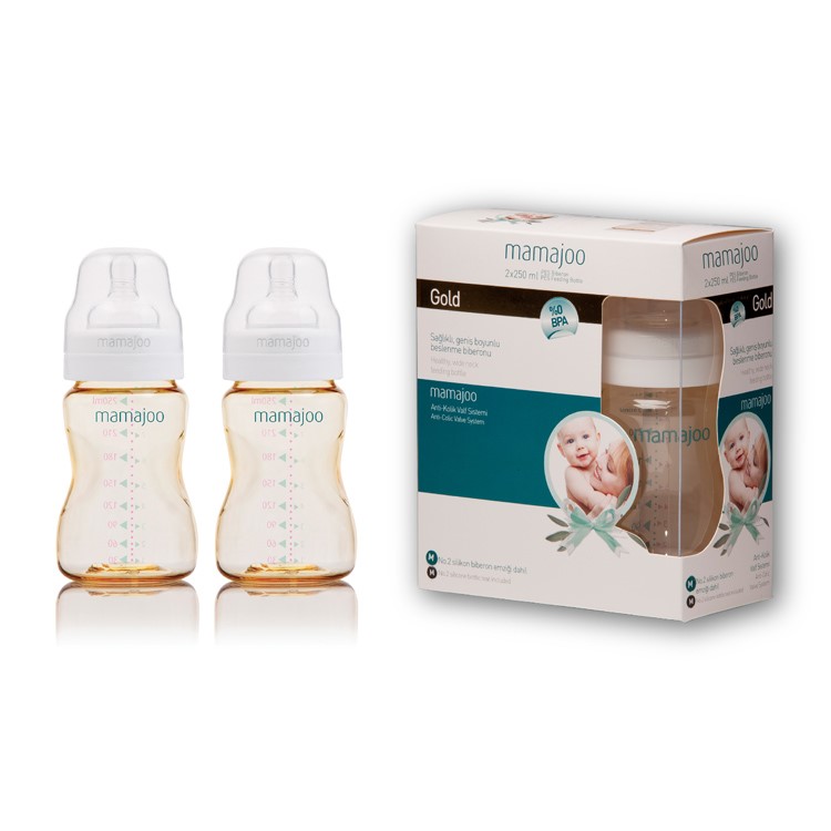 Mamajoo Gold İkili Biberon 250 ml Orjinal