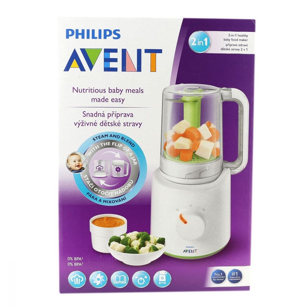 Avent Buharlı Pişirici ve Blender Orjinal
