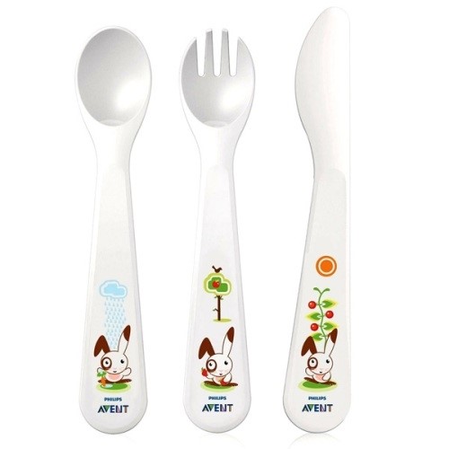 Avent Beslenme Kaşık Çatal Seti 18m+ Orjinal