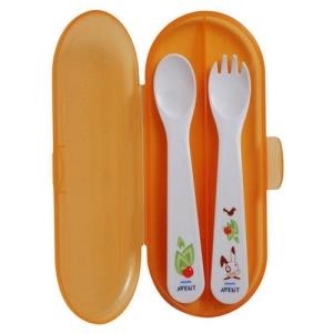 Avent Kutulu Kaşık Çatal Seti 12m+ Orjinal
