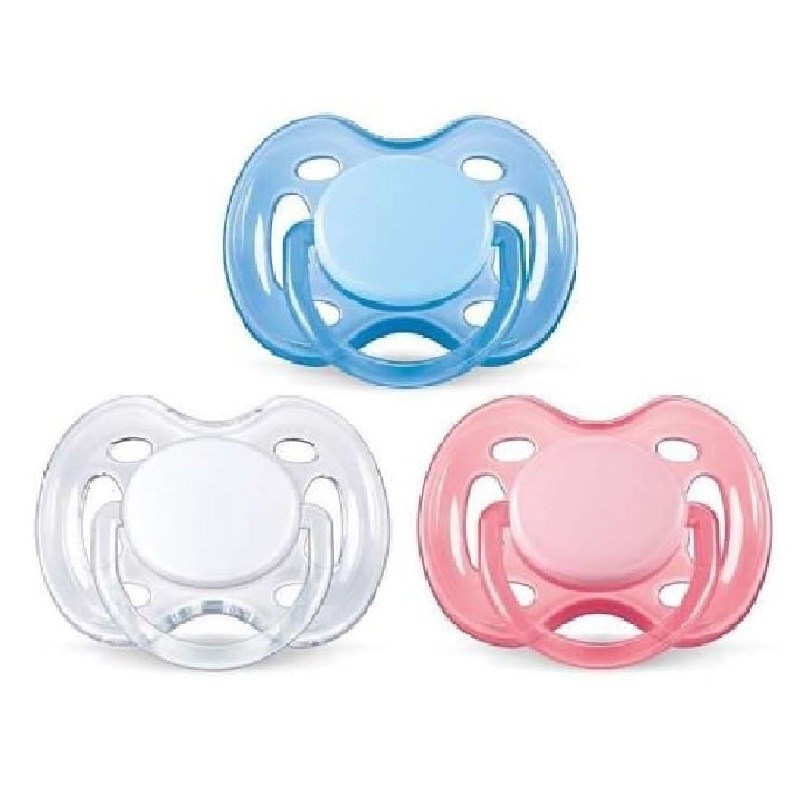 Avent 0% BPA Free Flow Emzik 0-6 Ay Renkli Tekli Orjinal