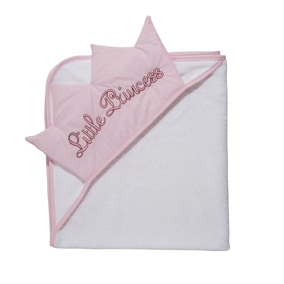 Aybi Baby Bebek Banyo Havlusu Pembe
