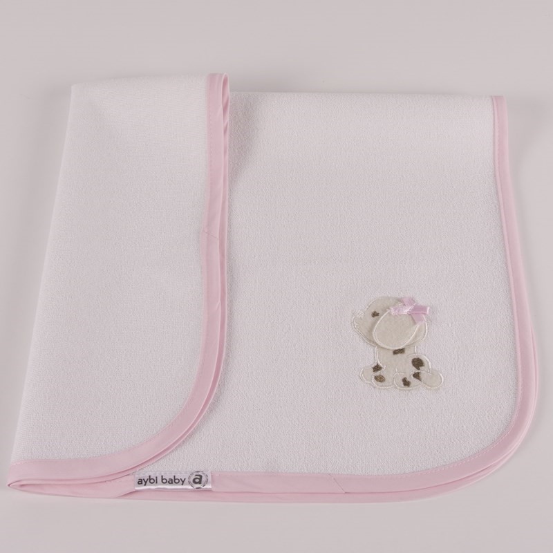 Aybi Baby Alt Açma Havlu Pvc Pembe