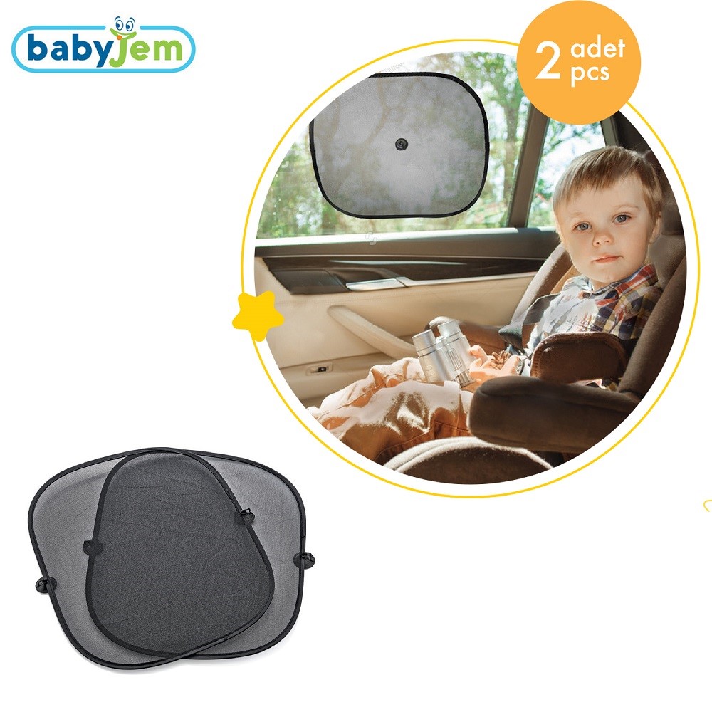 Baby Jem Oto Yan Cam Güneşliği Orjinal