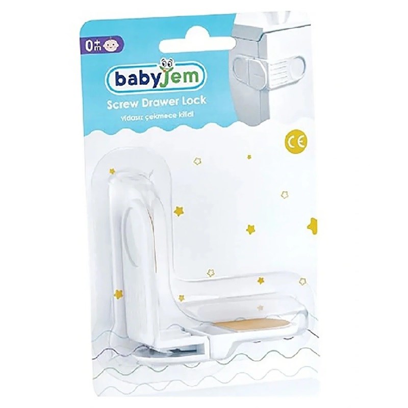 Baby Jem Vidasız Çekmece Kilidi Orjinal