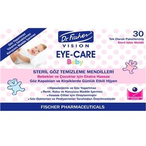 Dr Fischer Eye Care Bebek Göz Temizleme Mendili 30'lu