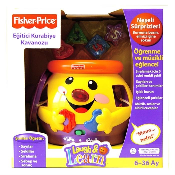Fisher Price Eğitici Kurabiye Kavanozu (Türkçe) Orjinal