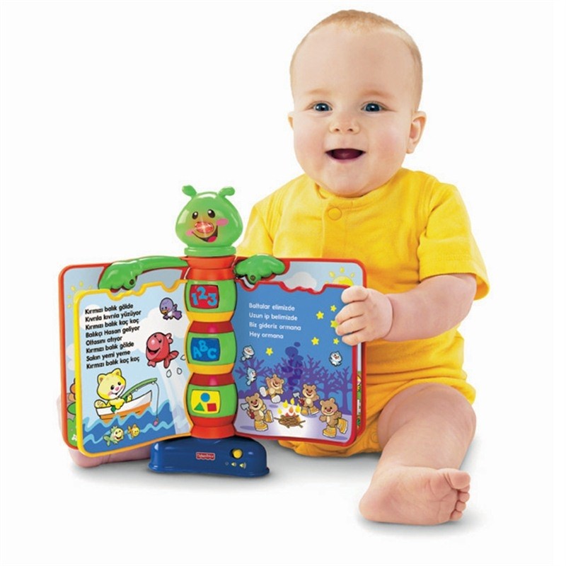 Fisher Price Türkçe Konuşan Masalcı Tırtıl Orjinal