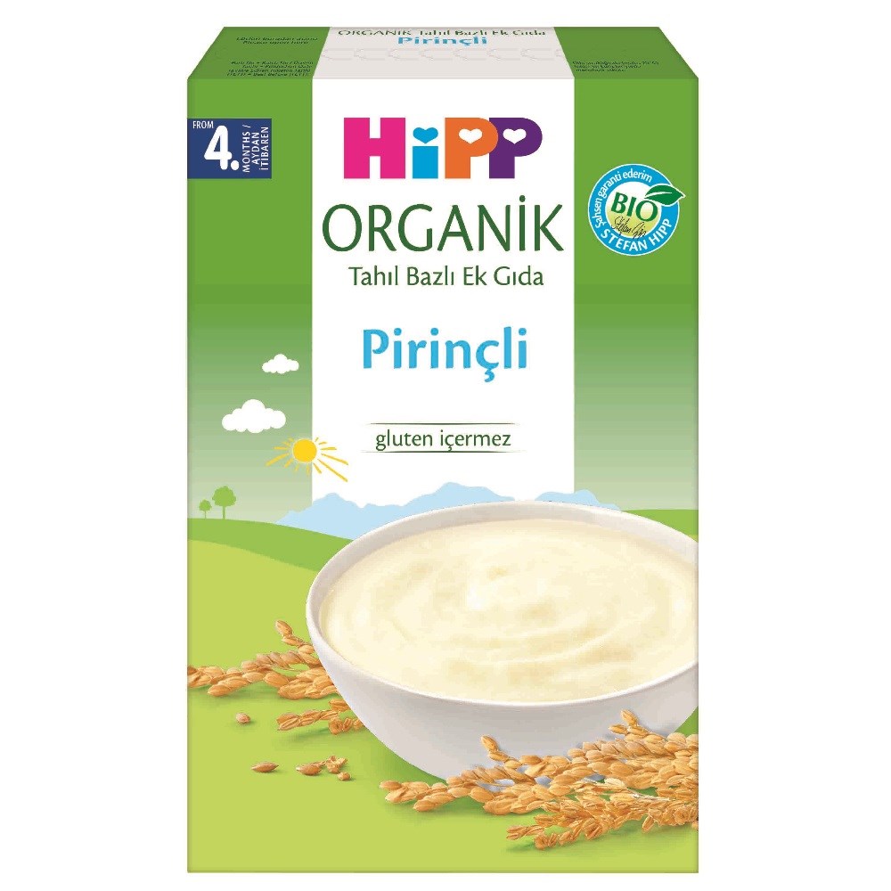 Hipp Organik Pirinçli Tahıl Bazlı Ek Gıda 200 gr Orjinal
