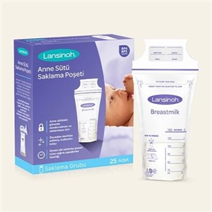 Lansinoh Anne Sütü Saklama Poşeti 25 adet