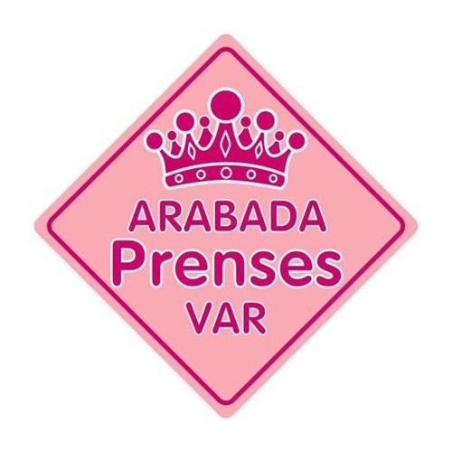 MYCey Baby On Board Pembe