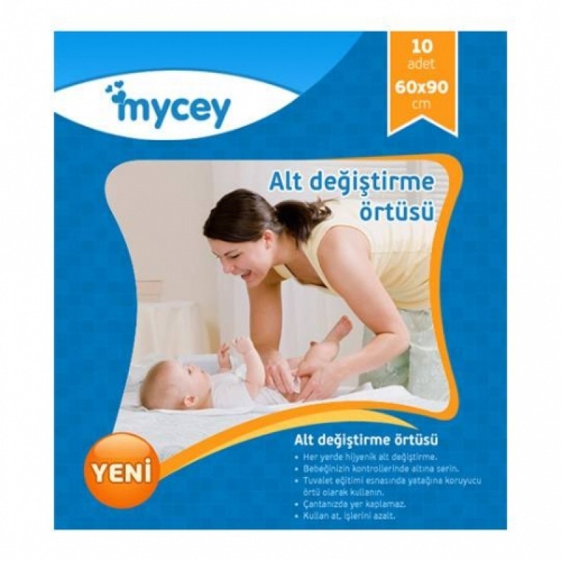 MYCey Alt Açma Örtüsü 60*90 10 Adet Orjinal