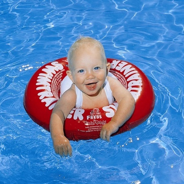 Swimtrainer Yüzme Simidi 3 ay  - 4 yaş Red Orjinal