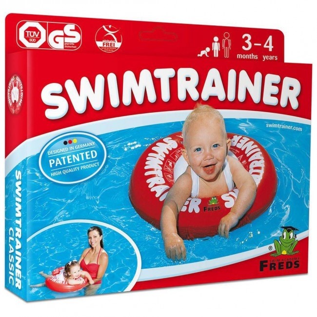 Swimtrainer Yüzme Simidi 3 ay  - 4 yaş Red Orjinal