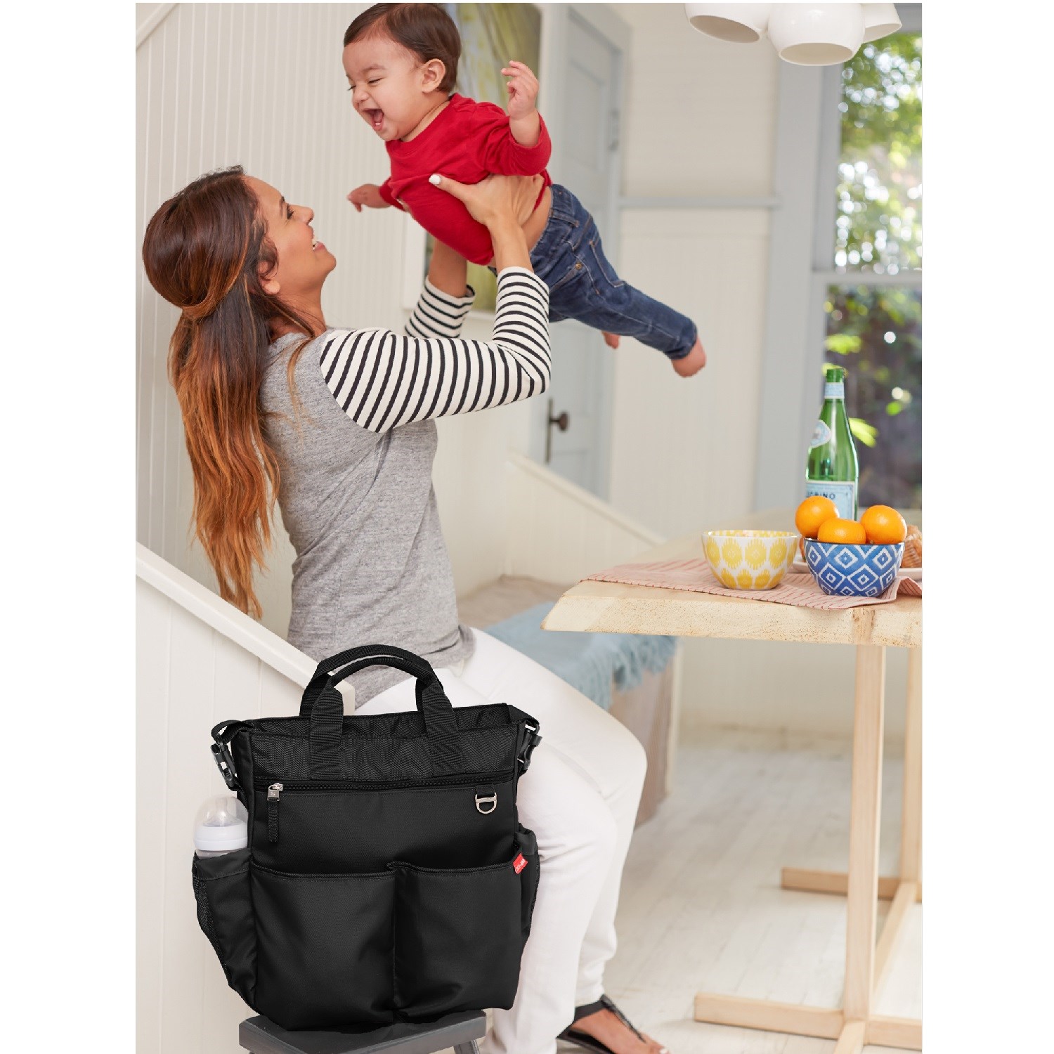 Skip Hop Duo Orjinal Anne Bakım Çantası Siyah