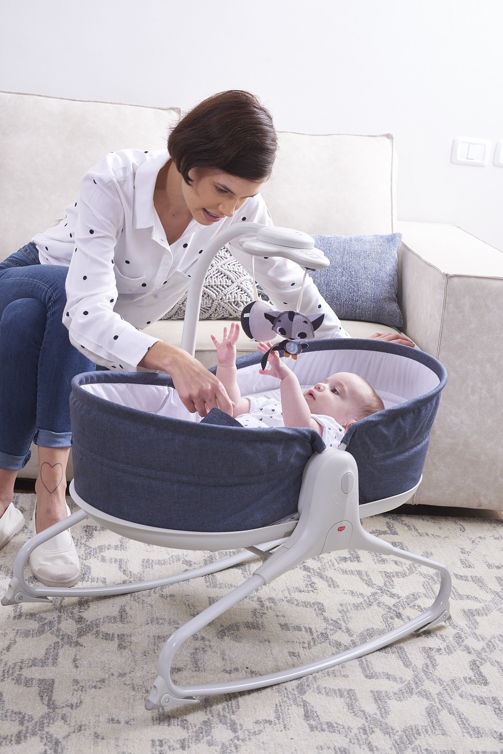 Tiny Love 3 In 1 Arada Uykucu Anakucağı Mavi