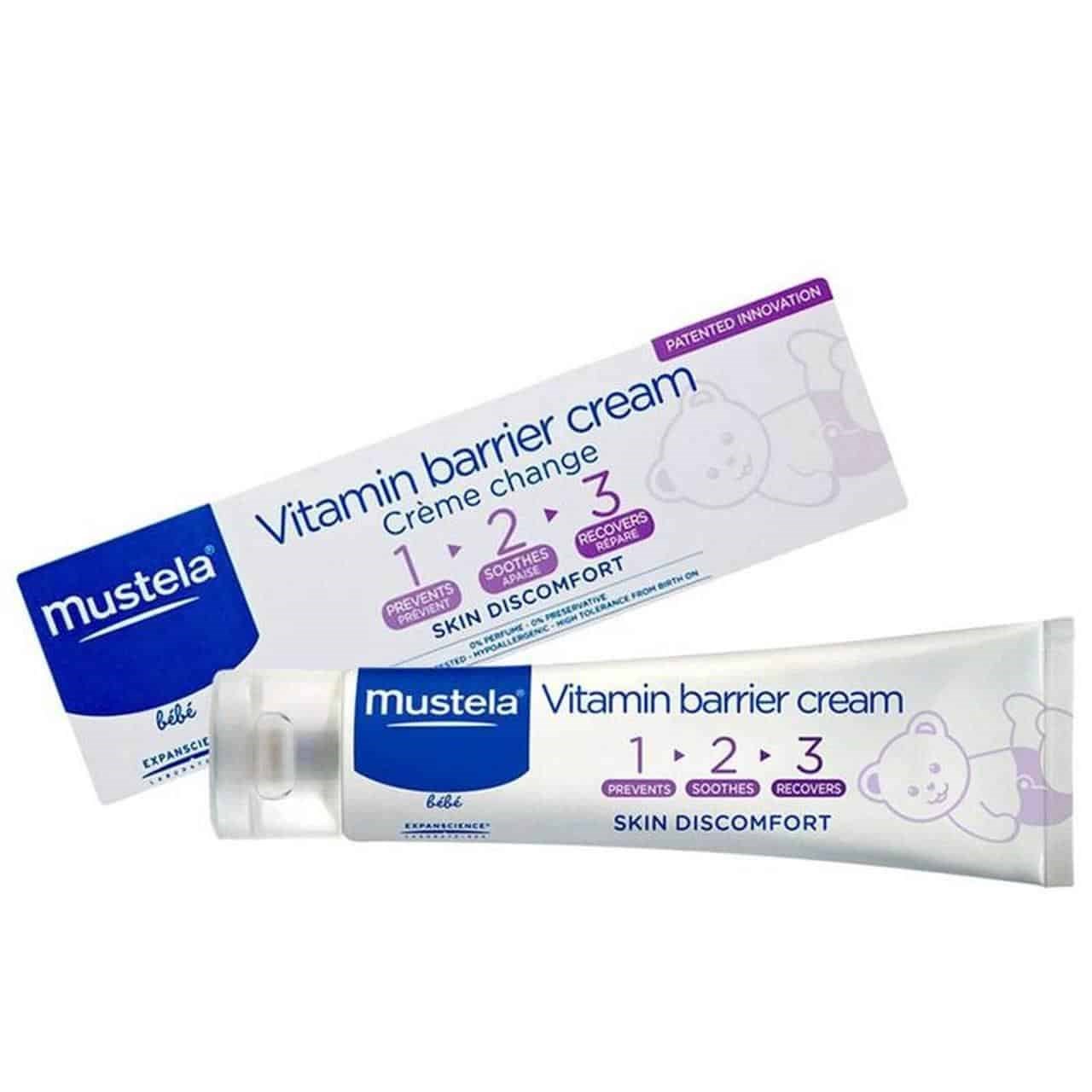 Mustela Vitamin Barrier 1-2-3 Cream 100 ml Orjinal
