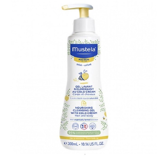 Mustela Cold Cream İçeren Besleyici Şampuan 300 ml Orjinal