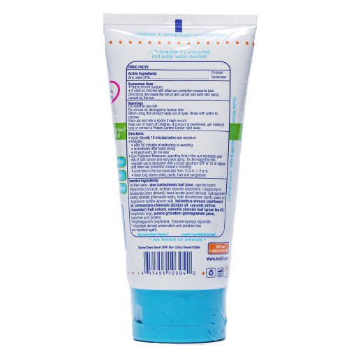 TruKid Sunny Days Sport SPF30+ Water Resistant Losyon 100 ml Orjinal