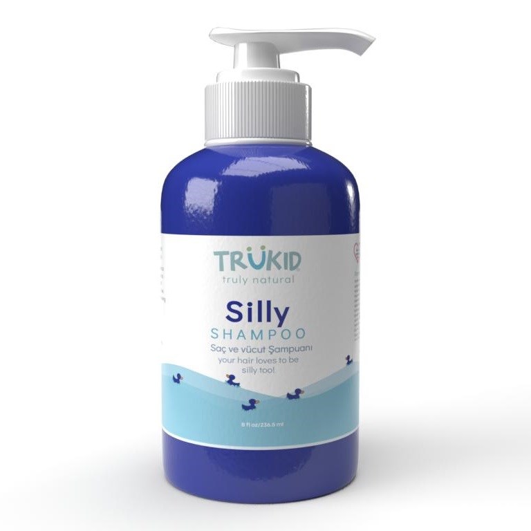 TruKid Silly Shampoo - Çocuklar İçin Organik İçerikli Doğal Saç Şampuanı