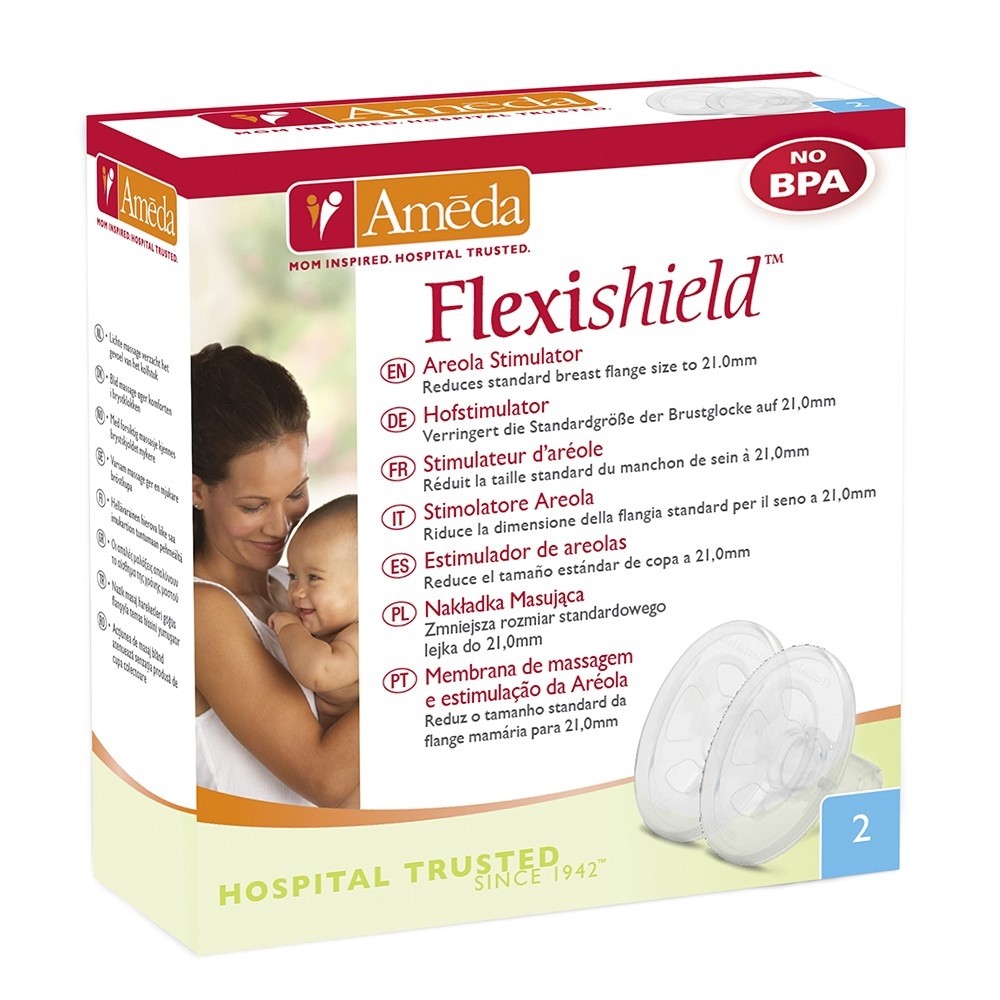 Ameda Etkili Göğüs Uyarıcı Flexishield İkili 21 mm Orjinal