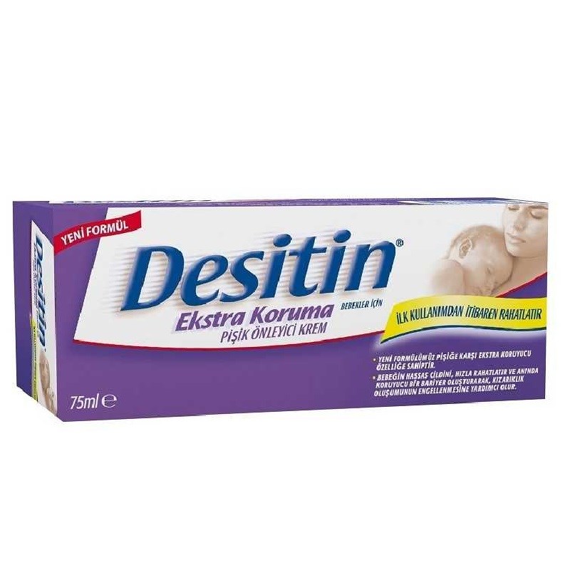 Desitin Ekstra Koruma  Çinko İçerikli Pişik Önleyici Krem 75 ml Orjinal