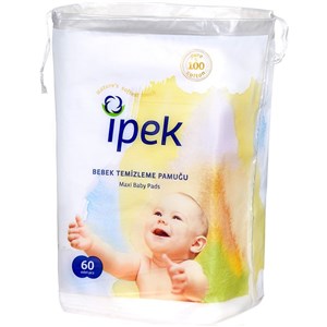 İpek Bebek Temizlik Pamuğu 60'lı