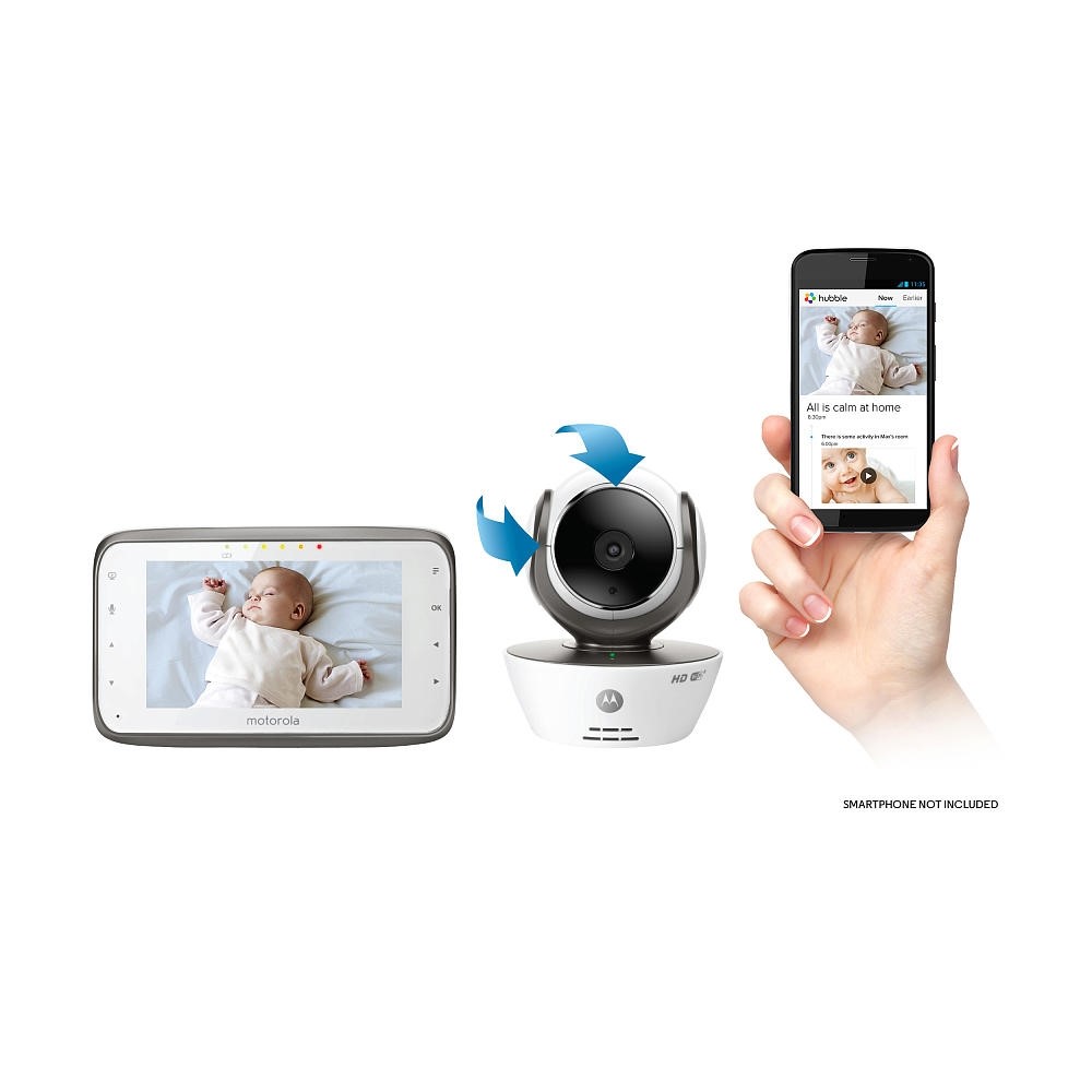 Motorola MBP 854 4.3´´ LCD Ekran Monitör + HD Wi-Fi Uzaktan Orjinal