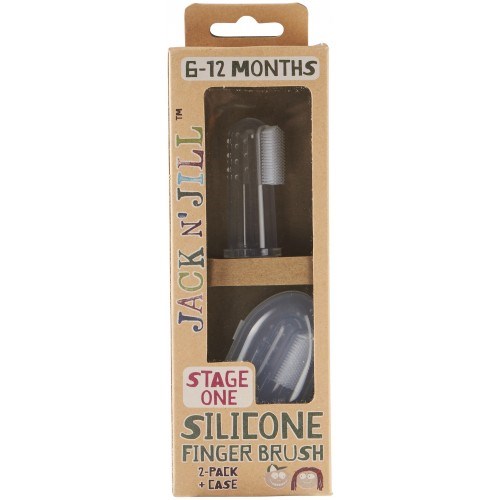 Jack N Jill Silikon Finger Brush İkili Orjinal