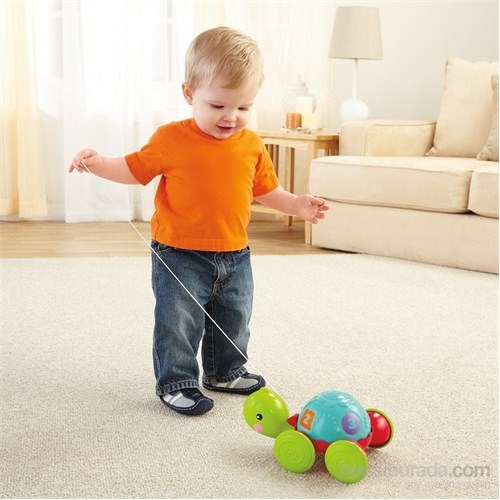 Fisher Price Çek Çek Kaplumbağa Orjinal