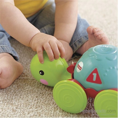 Fisher Price Çek Çek Kaplumbağa Orjinal