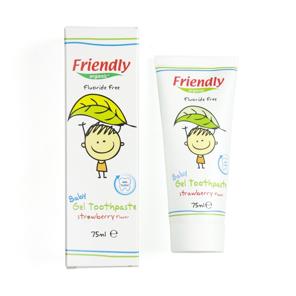Friendly Bebek Jel Diş Macunu Çilek Aromalı Orjinal