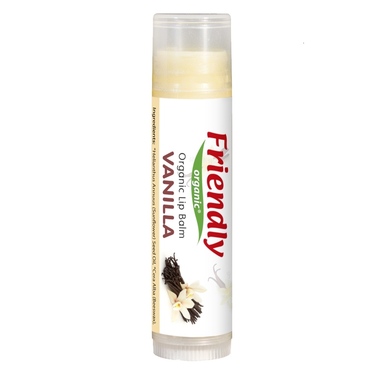 Friendly Organik Dudak Koruyucu Lip Balm-Vanilyalı Orjinal