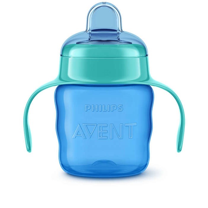 Avent Eğitici Damlatmaz Bardak 200 ml 6m+ Mavi