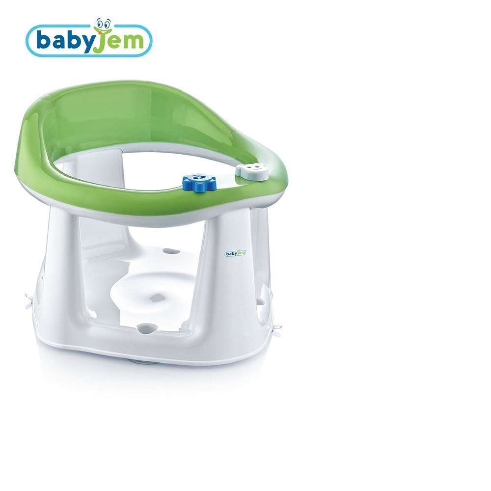 BabyJem Önden Açılır Bebek Banyo & Mama Oturağı Yeşil