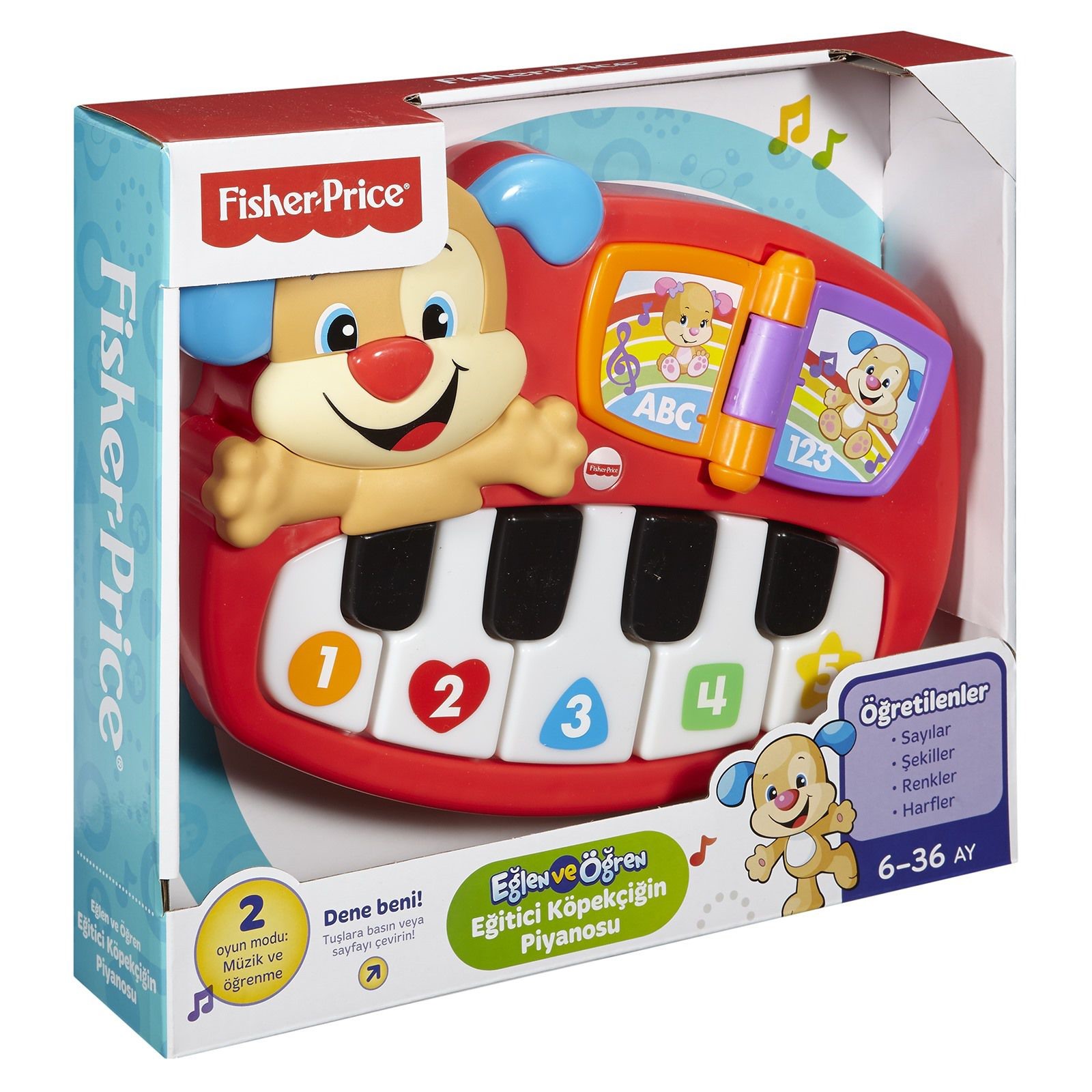 Fisher Price Eğitici Köpekçik Piyanosu Orjinal