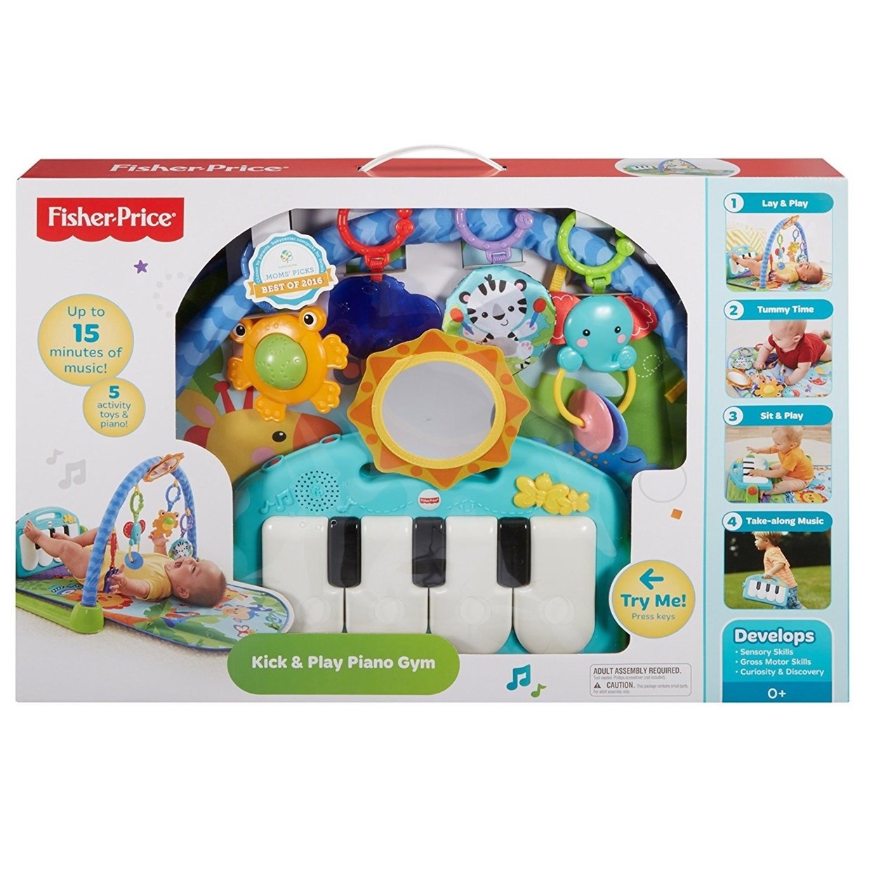 Fisher Price Piyanolu Jimnastik Merkezi Orjinal