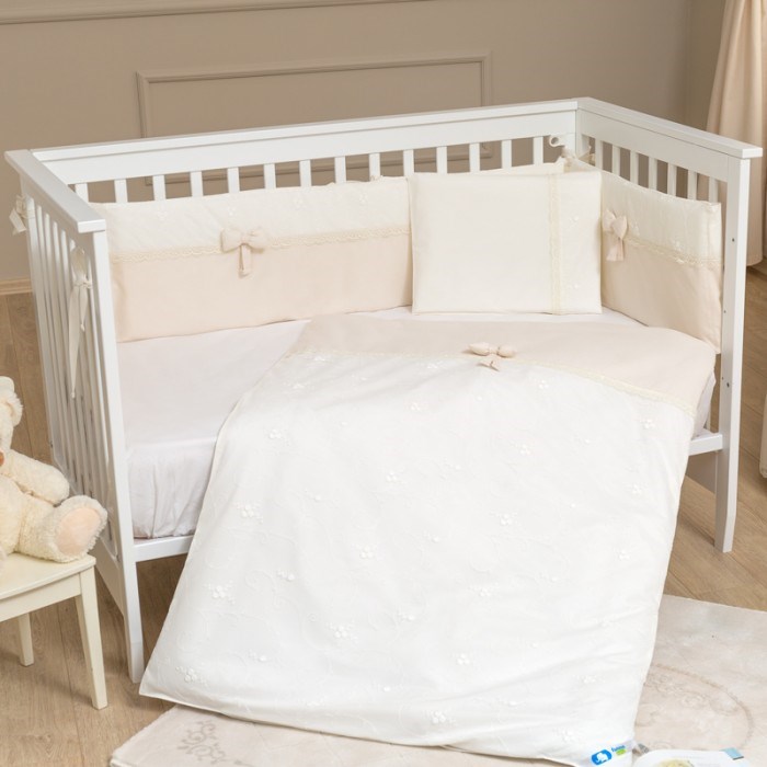 Funnababy Premium Baby Uyku Seti 60x120 cm Krem