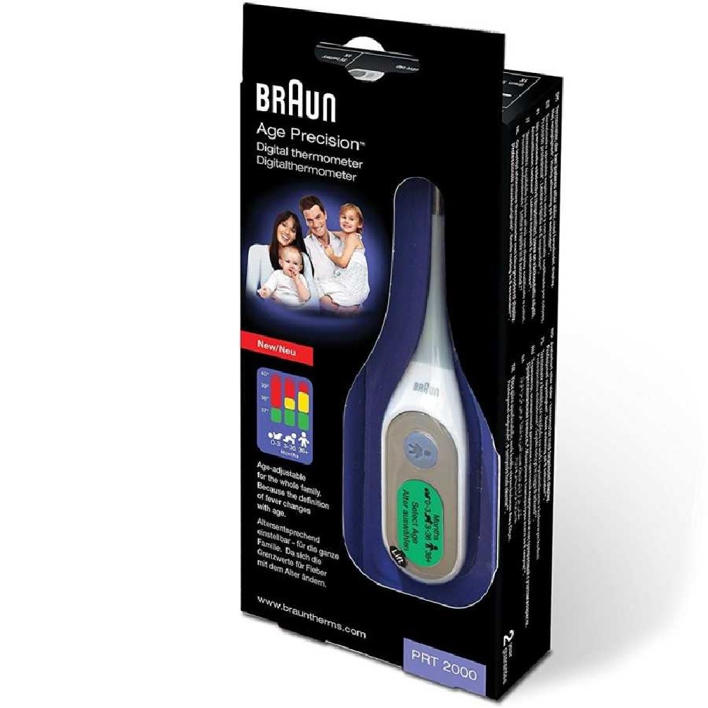 Braun PRT 2000 Dijital Ateş Ölçer Orjinal