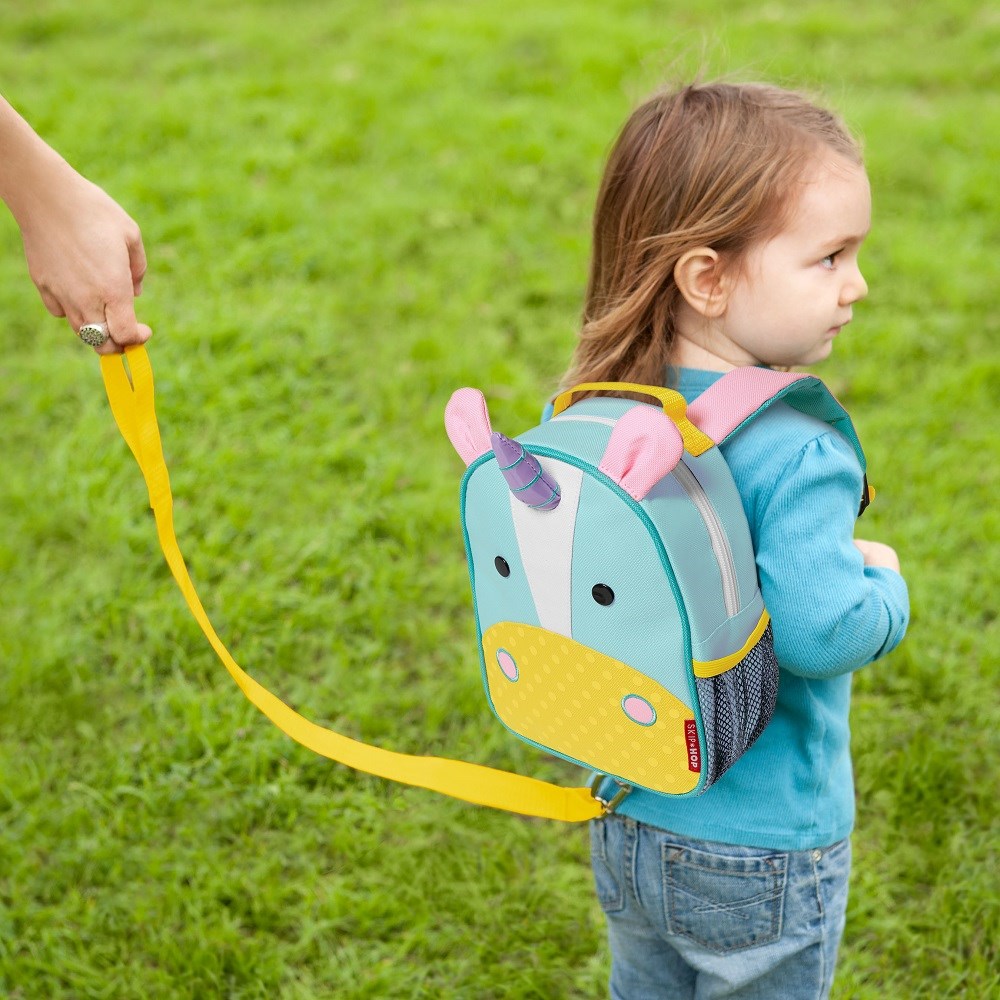 Skip Hop Zoo Emniyet Kemerli Sırt Çantası Unicorn Turkuaz