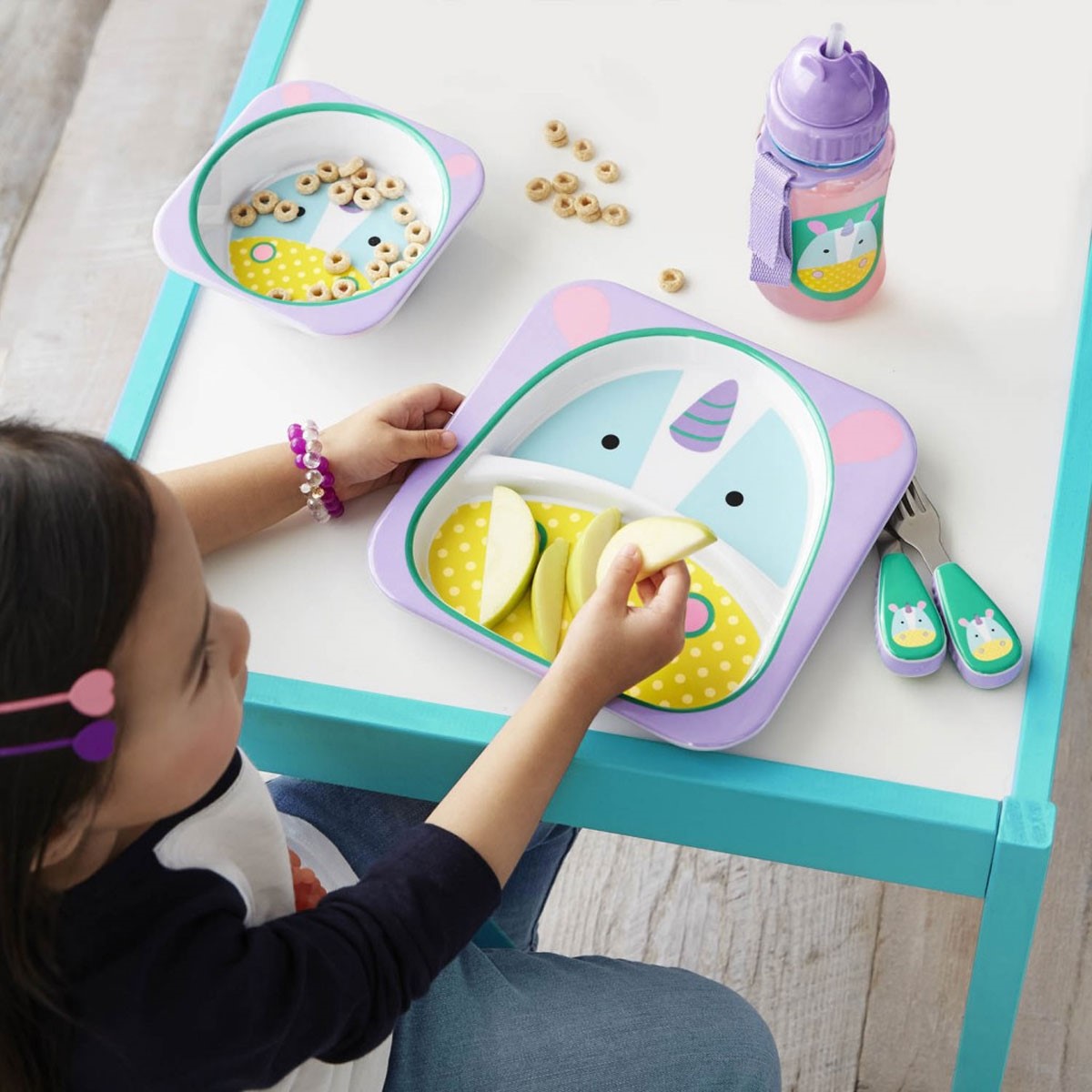 Skip Hop Zootensils Çatal Kaşık Seti Unicorn Orjinal