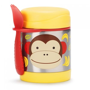 Skip Hop Zoo Paslanmaz Çelik Termos Maymun