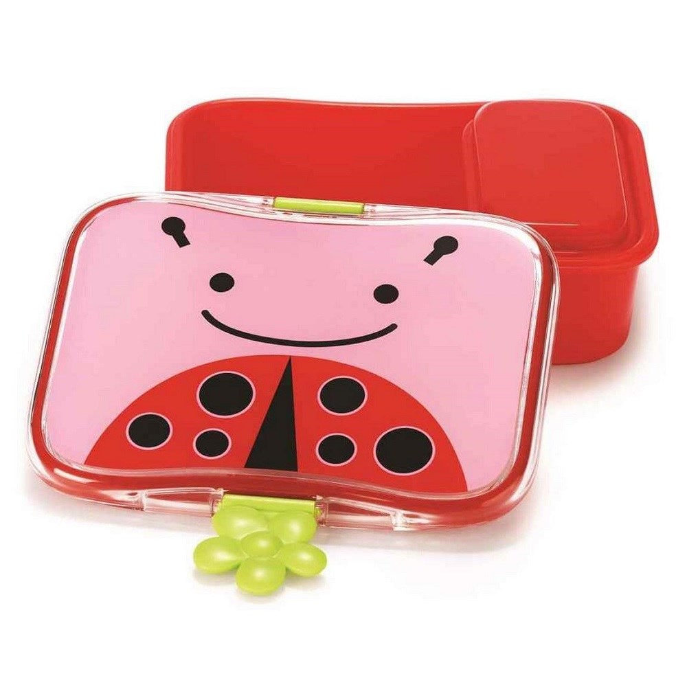 Skip Hop Zoo 2 li Yemek Kutusu Uğur Böceği Orjinal