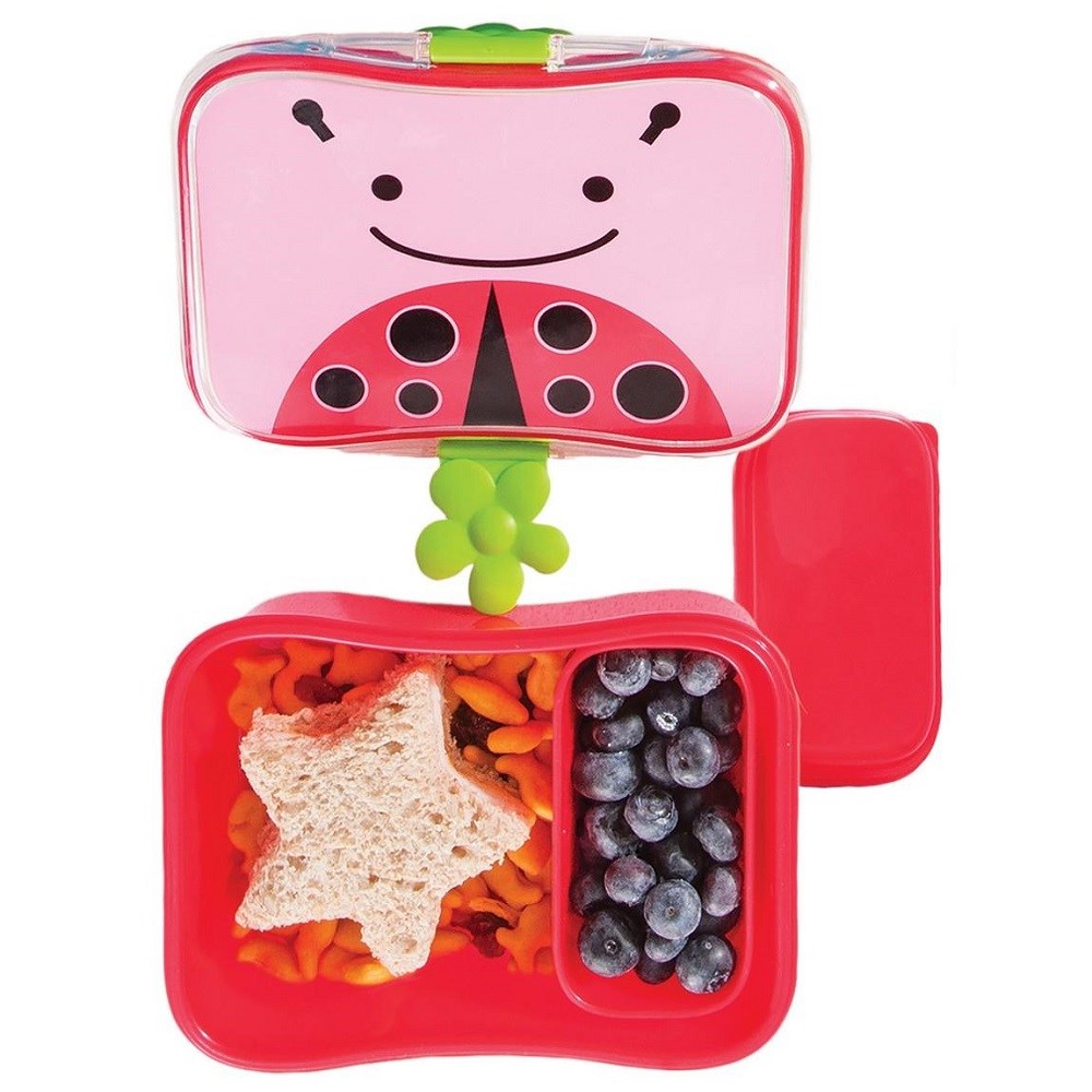 Skip Hop Zoo 2 li Yemek Kutusu Uğur Böceği Orjinal