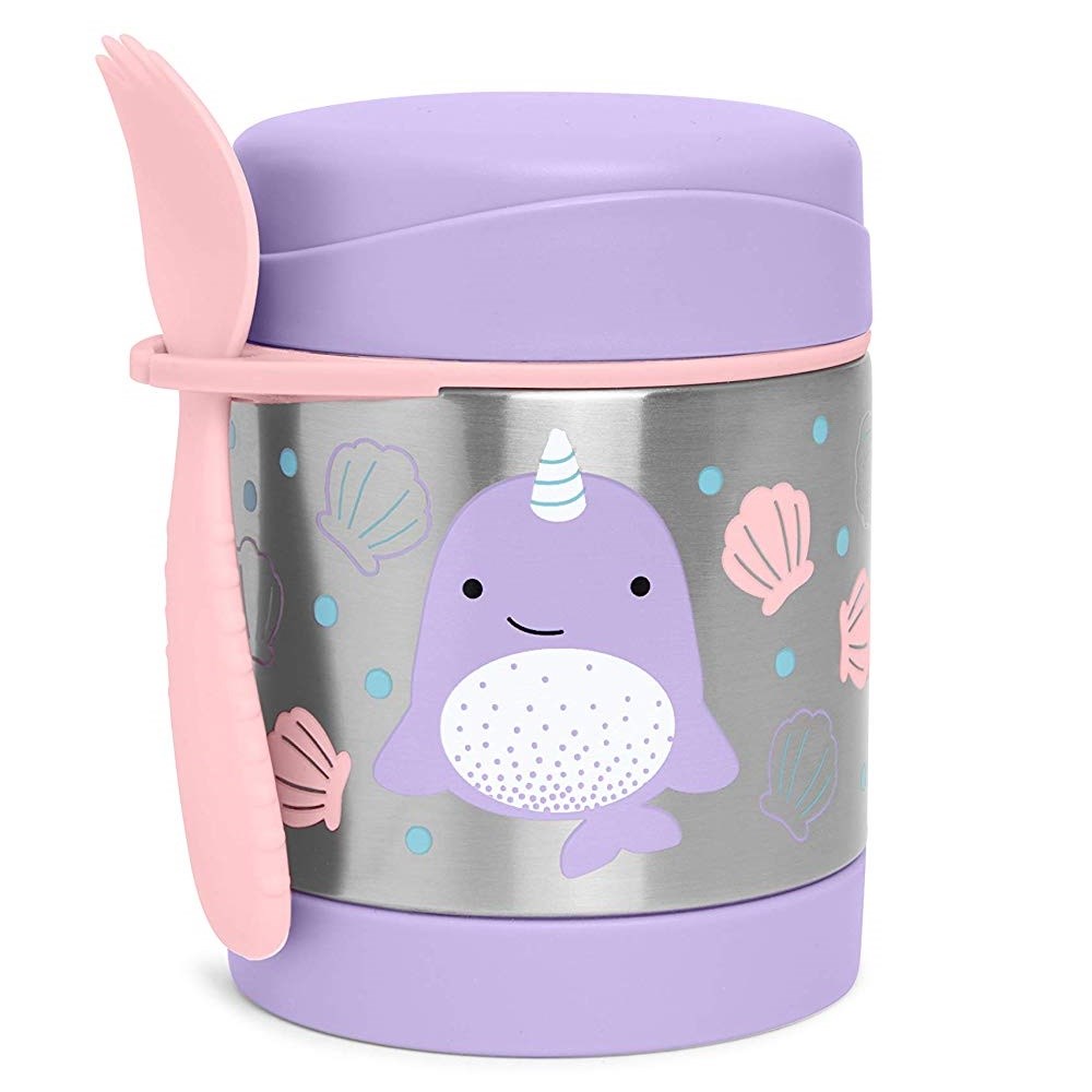 Skip Hop Zoo Paslanmaz Çelik Termos Narwhal Orjinal