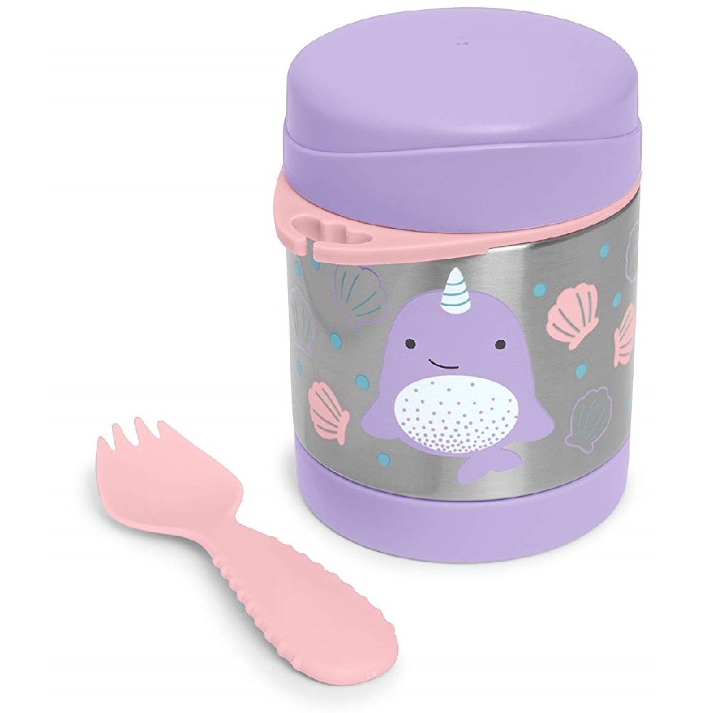 Skip Hop Zoo Paslanmaz Çelik Termos Narwhal Orjinal
