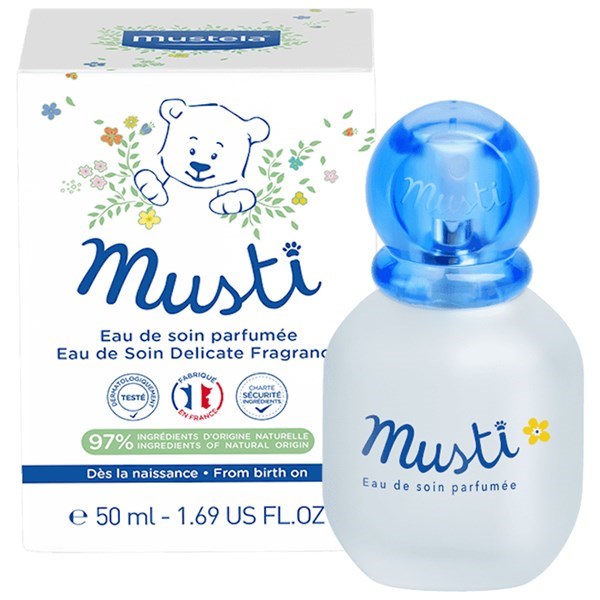 Mustela Musti Alkolsüz Bebek Parfümü 50 ml Orjinal