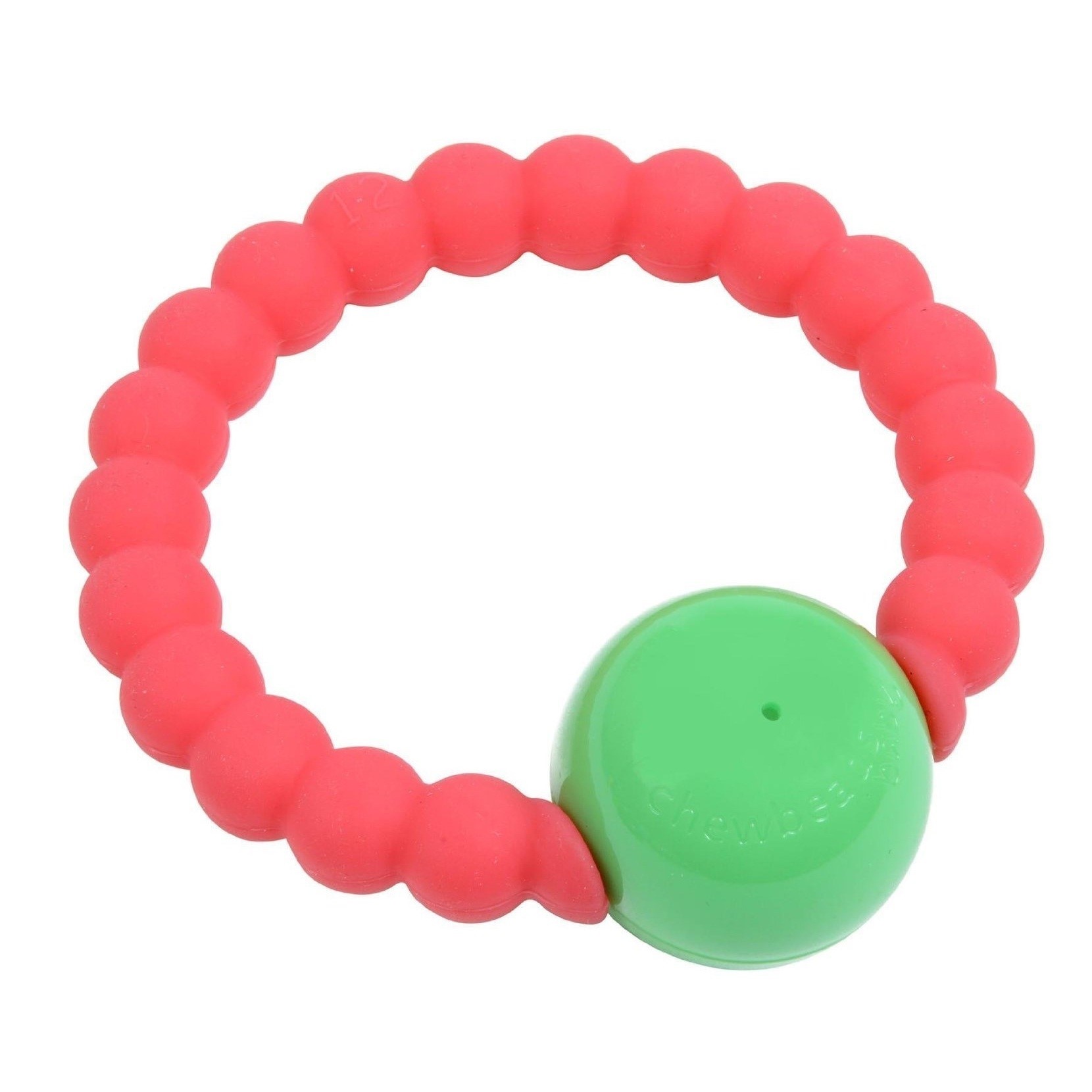 Chewbeads Mercan Çıngırak Punchy Pink Orjinal