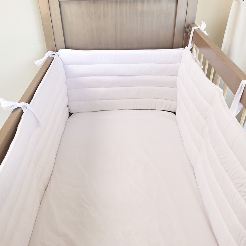 Aybi Baby Basic Kenar Koruma Seti 70x130 cm Beyaz